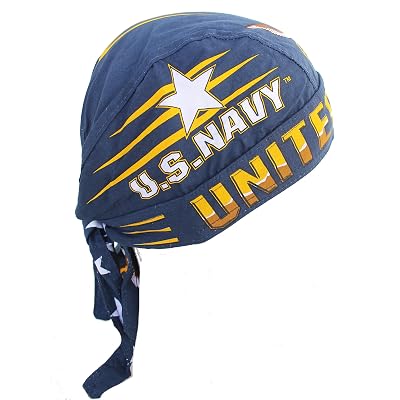Buy U.S. Navy Skull Cap Blue Bandana 