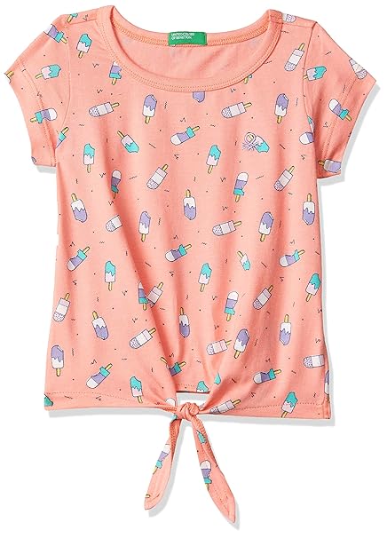 Baby Girls tie-dye Regular fit T-Shirt