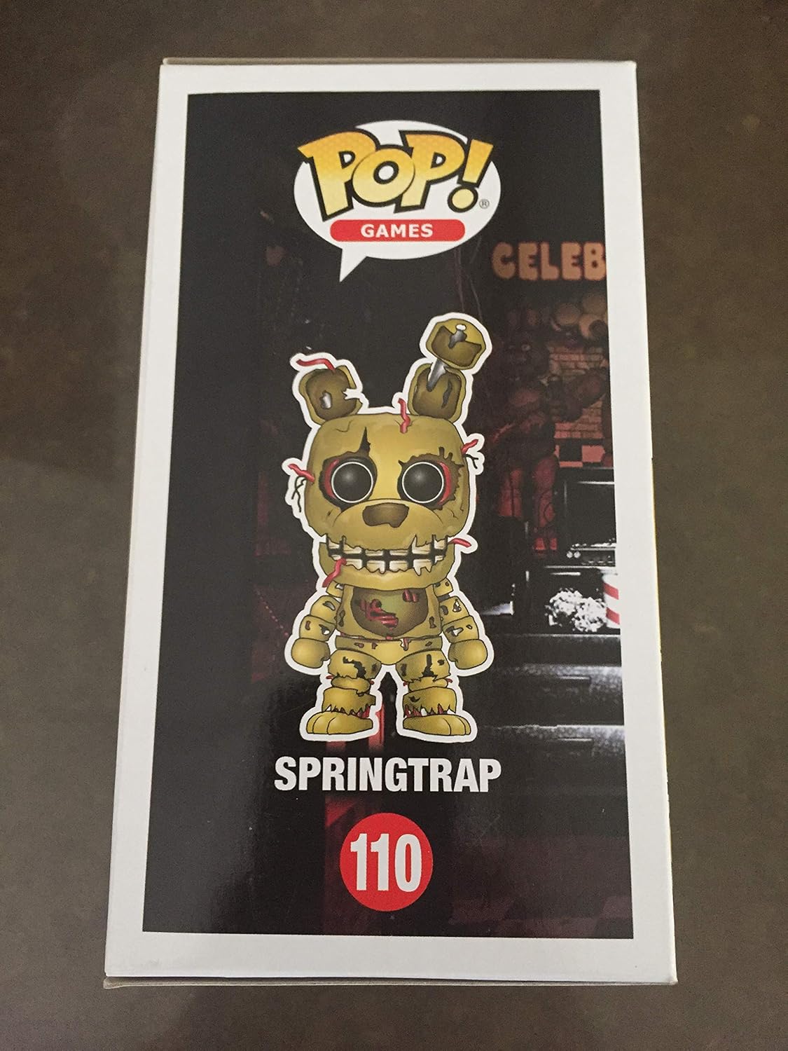 springtrap funko pop glow in the dark