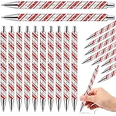 Sayglossy 16 Pcs Glitter Pens Gift Bulk Candy Cane Pens Employee Appreciation Gift Office Thank You Coworker Gifts for Staff Team Teacher