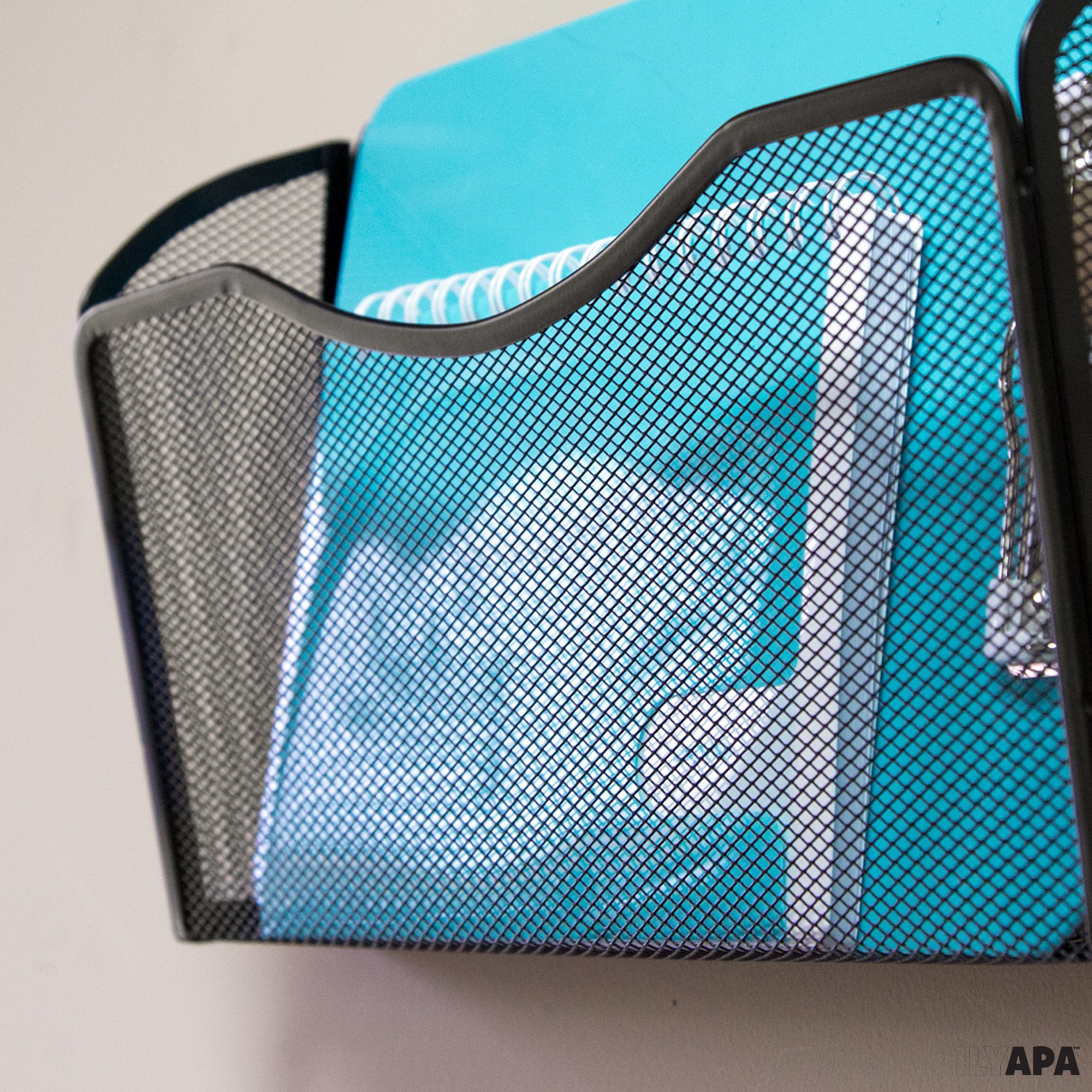 Wall File Folder Set of 3 Wall Mounted Hanging File Folders Perfect