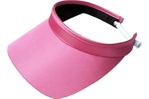 Glove It Classic Solid Coil Visor, Ladies Visor Hat, Sun Visor for Women, Golf Visor with Coil, Visor for Running, Tennis