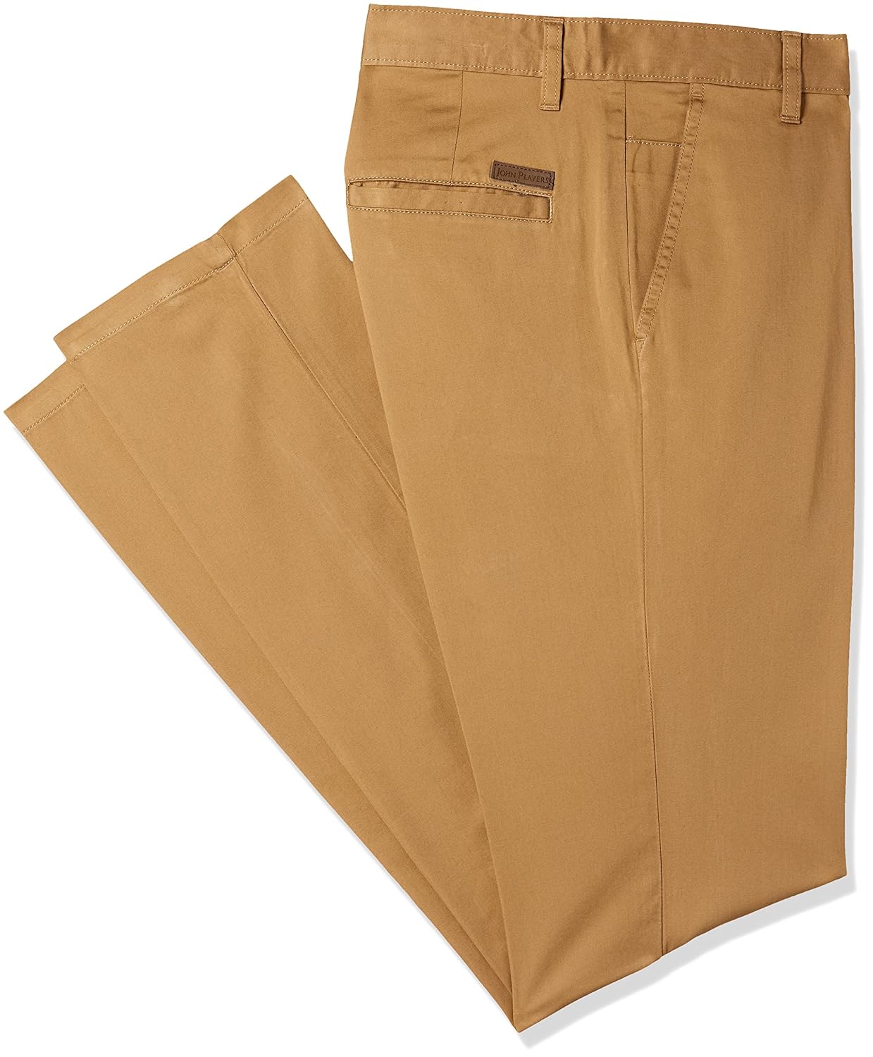 john players men's slim fit cotton casual trousers