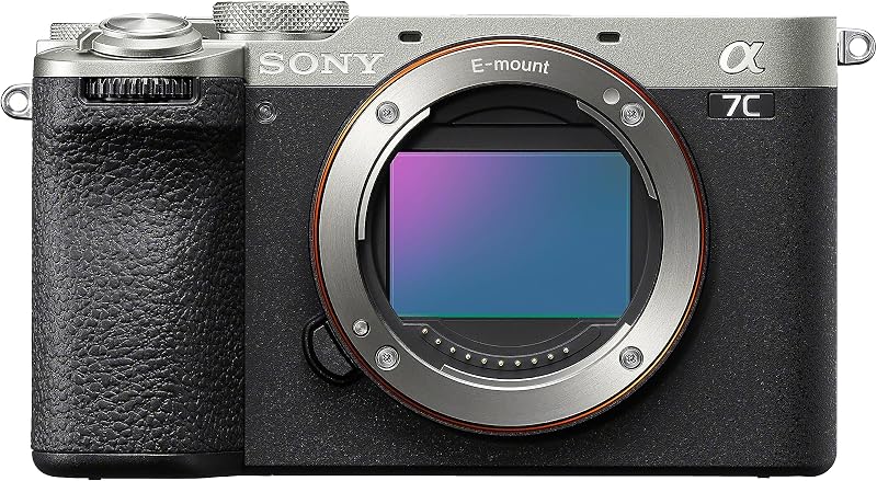 Sony Alpha 7CII Full-Frame Mirrorless Camera 33MP 4K 10fps AI AF Silver