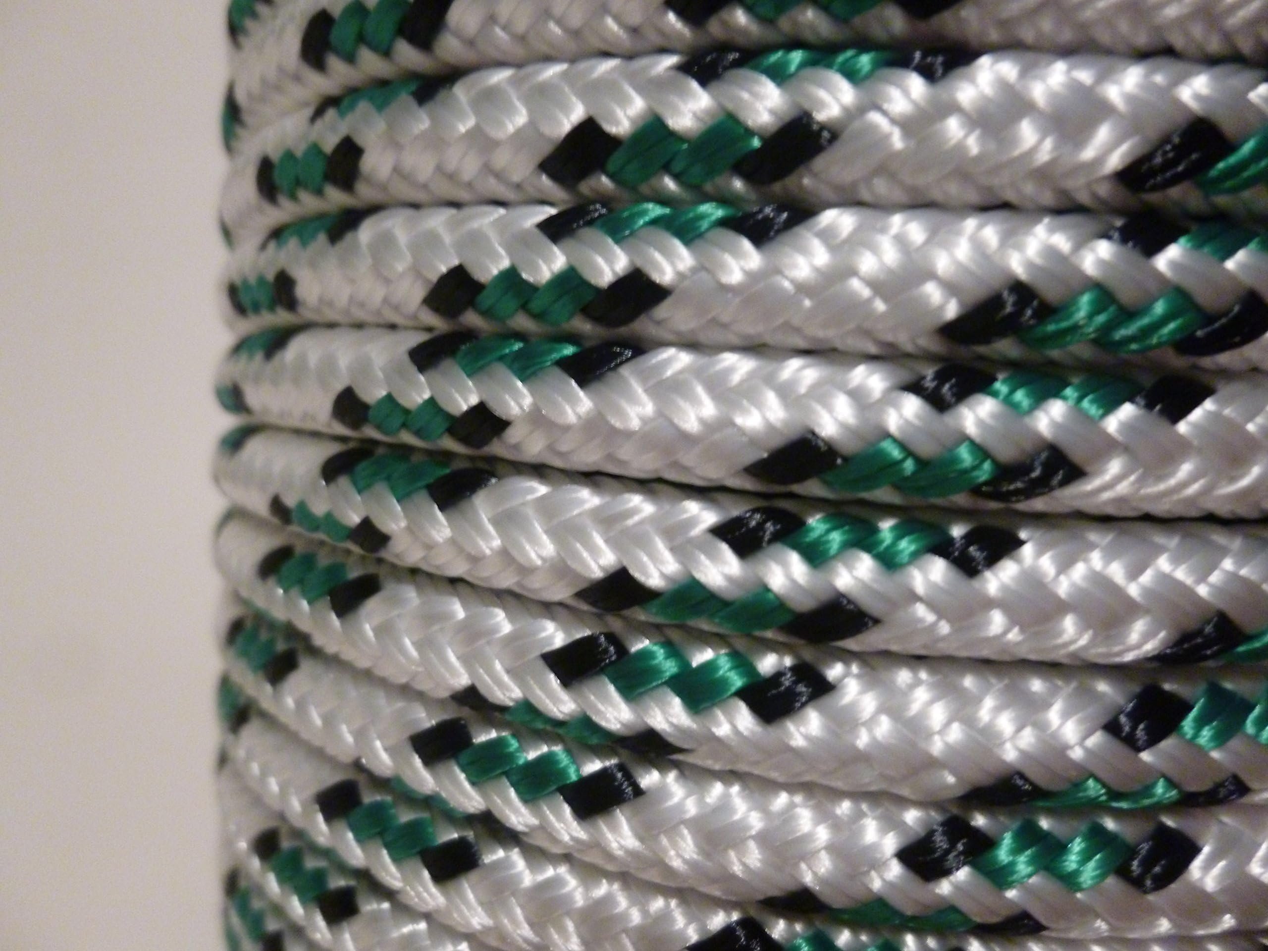 Valley Rope 5/16" x 100 ft. Valsail Double Braid Yacht Braid Polyester Sailboat Rigging Nautical Rope Spool