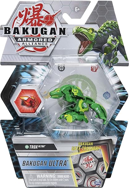 Amazon.com: Bakugan Ultra, Trox, 3-inch 