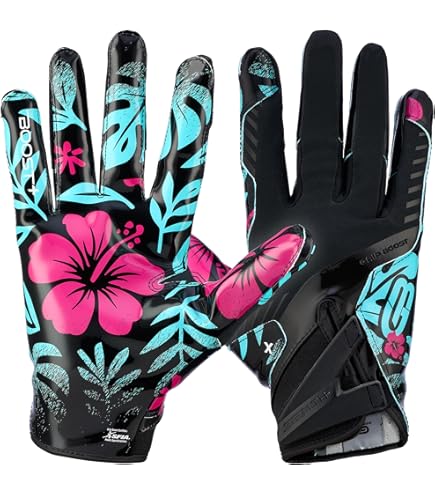 Amazon.com : Nike Superbad 7.0 Football Gloves Black | Black