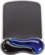 Kensington Duo Gel Mouse Pad with Wrist Rest Blue 62401 Ergonomic