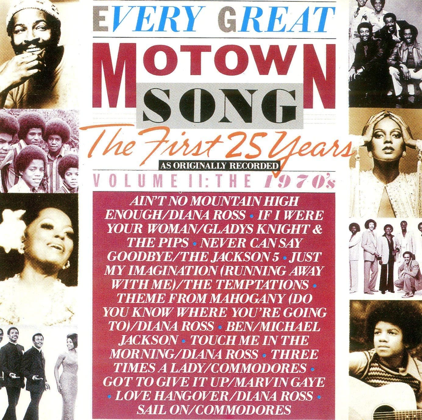 Every Great Motown Song The First 25 Years Volume II The 1970's Various Artists