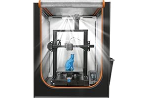 3D Printer Enclosure with LED Light Fireproof and Dustproof Protective Cover Large Enclosures for Creality Ender 5 pro/5 Plus