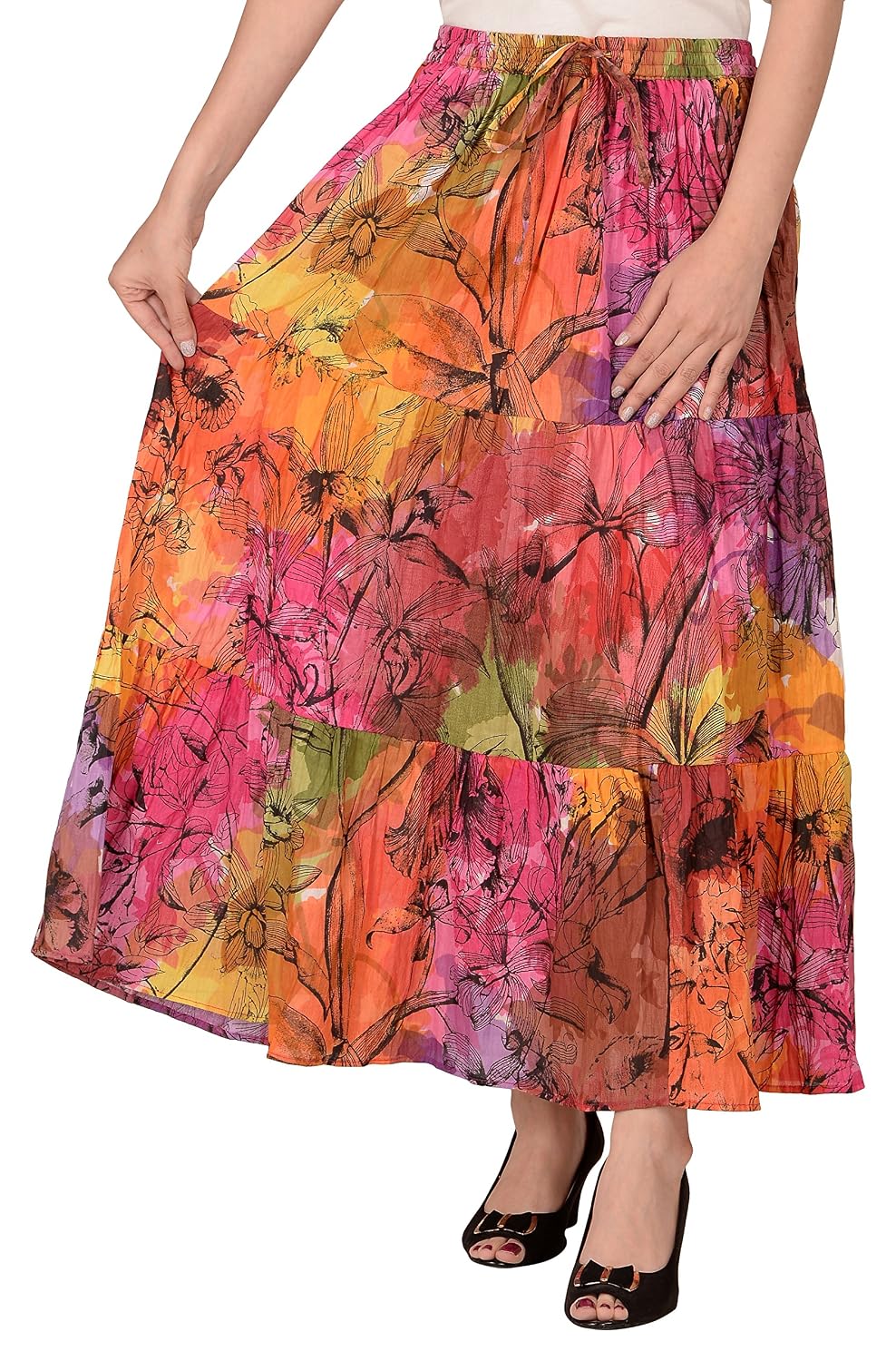 cotton breeze women's a-line skirt