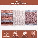Maison d' Hermine 3pk Cotton Kitchen Towels 70x50cm Absorbent Dish Tea Towels view 2