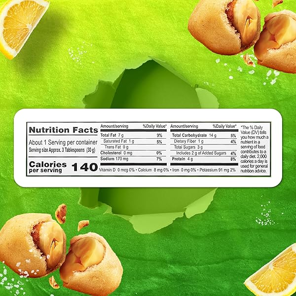 GRANUTS, KRUNCH LEMON JAPANESE PEANUTS, 1.59 OZ, 12 SNACK PACKS