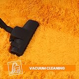 Aspire Homeware Fluffy Rug Ochre 80 x 300 cm Large Plush Shaggy Carpet view 7