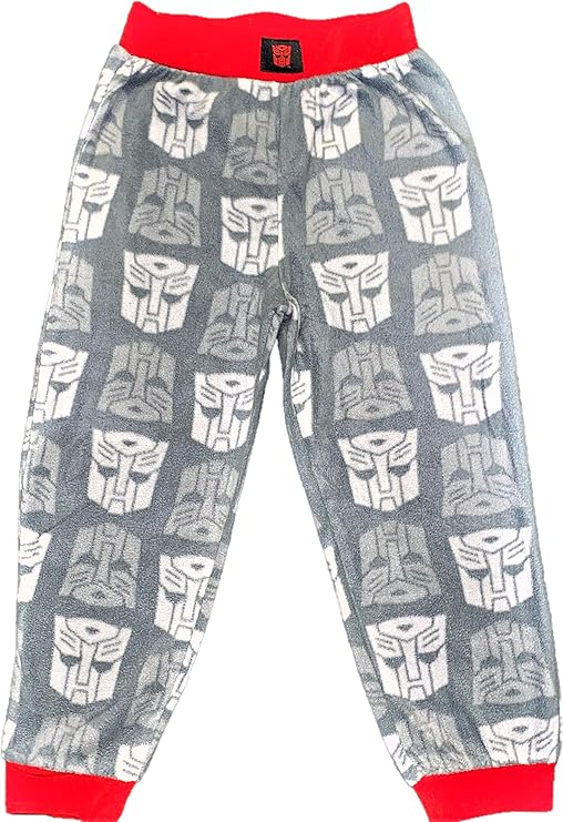 Transformer Optimus Prime Soft Fleece Pajamas Pants for