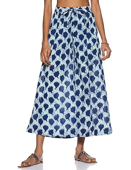 Women's Cotton Palazzo Wide Leg Bottom