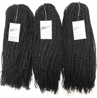 Amazon Com Afro Marley Bulk Kinky Twist Braiding Hair Nancy 3