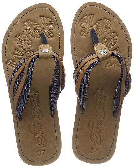 TOM TAILOR Damen 4891611 Pantoletten