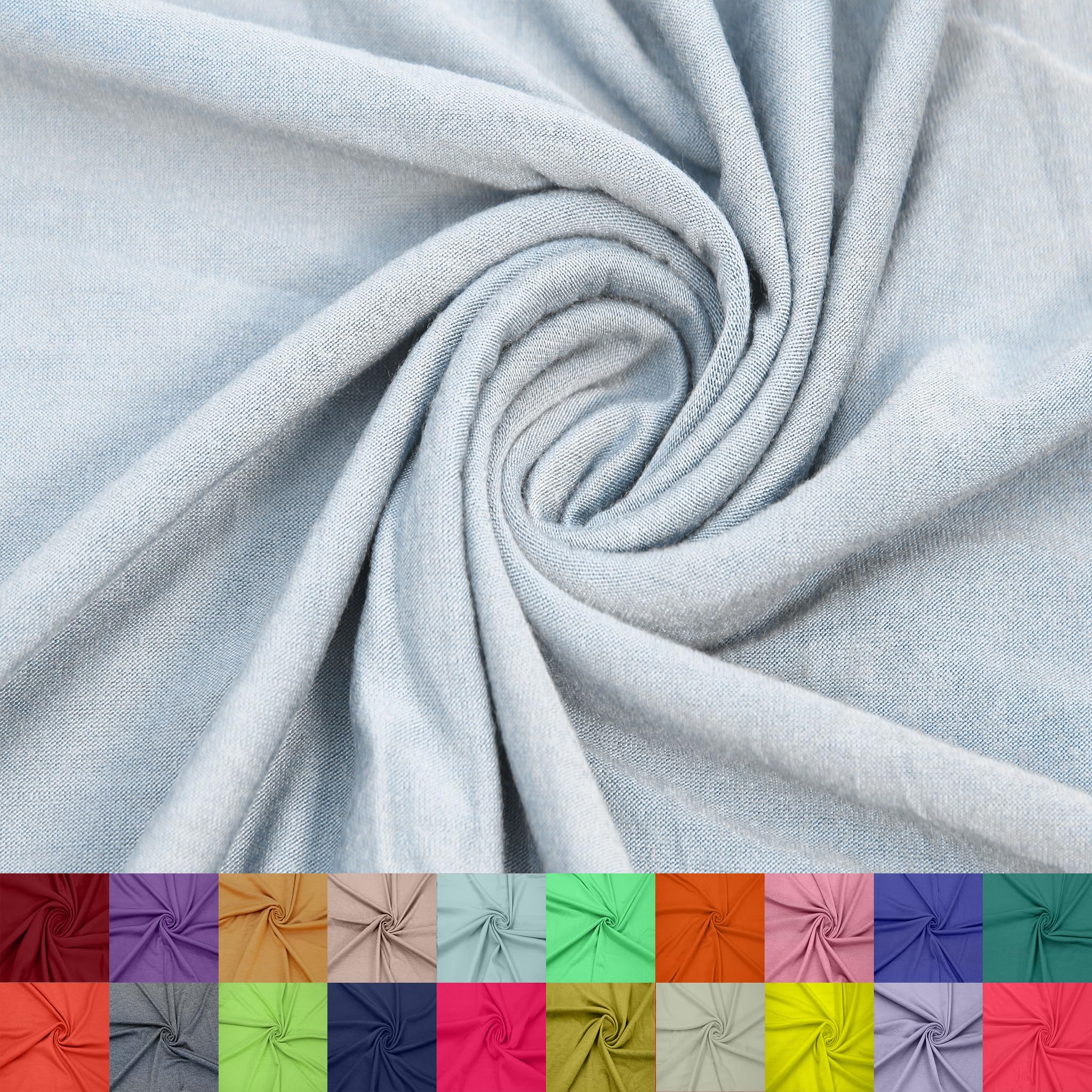 Texco Inc 60" Wide Rayon Spandex Jersey Knit Fabric