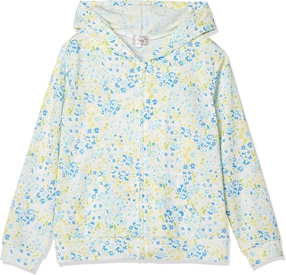 Amazon マザウェイズ 花柄 ニットソー 長袖ジップアップパーカー ガールズ 71c イエロー 日本 150 日本サイズ150 相当 トレーナー パーカー 通販