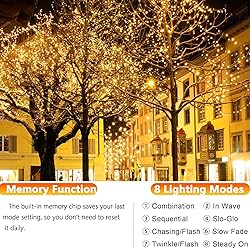 Joomer Solar Fairy Lights, 4-Pack Total 104FT