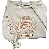 THEKOFS Embroidered Book Lovers Sweatshirt, Throne The Thirteen of Glass Sweatshirts, Tog merch, Throne O G merchandise