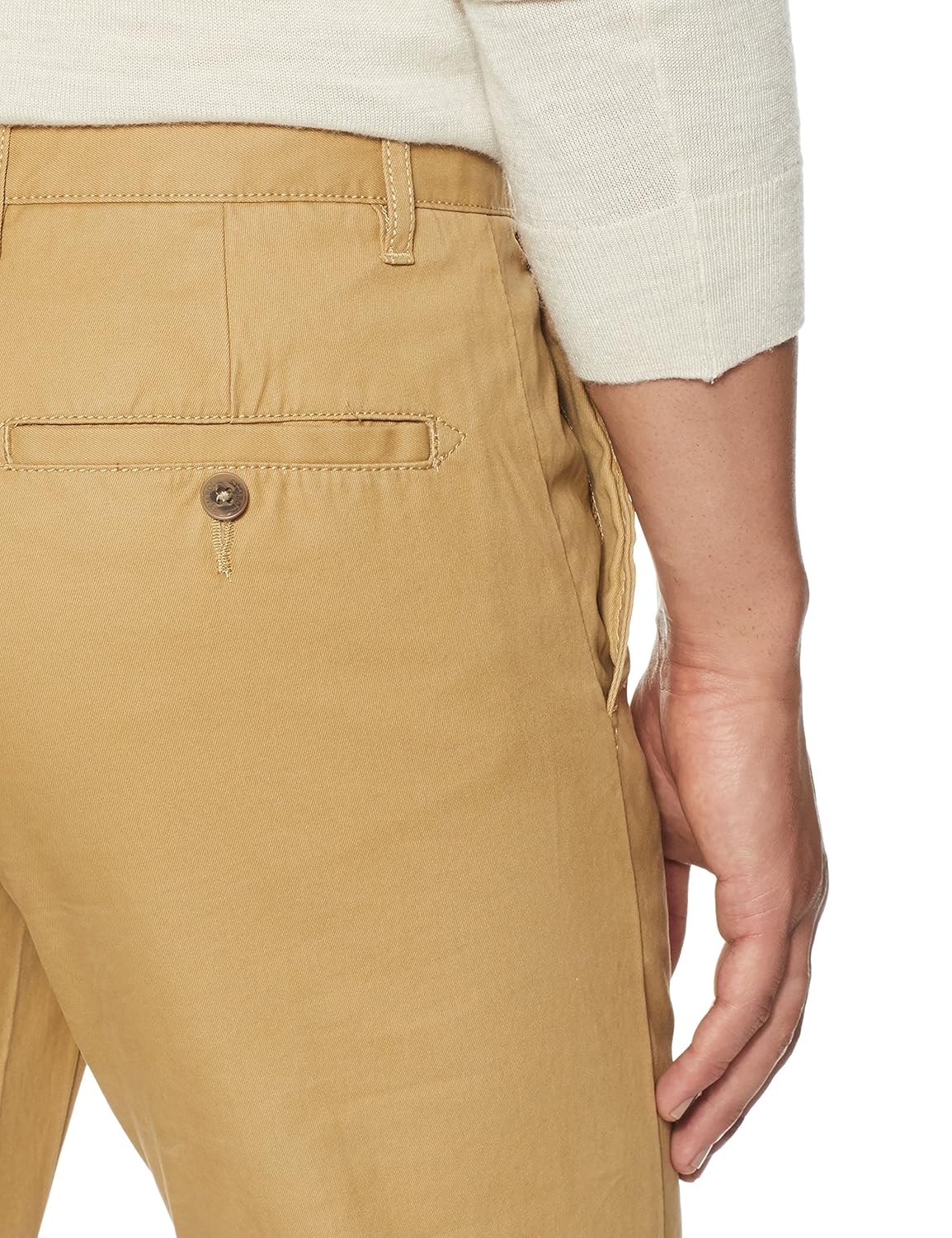 symbol amazon brand men's chino casual trousers