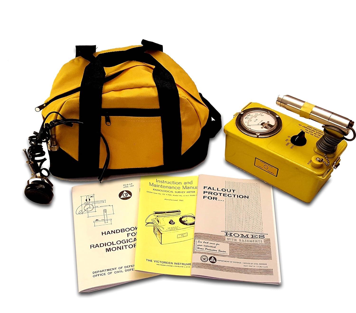 EMP Proof / Resistant Victoreen 6A CDV700 Geiger Counter Radiation