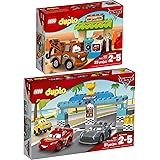 LEGO DUPLO Disney Cars 2er Set 10856 10857 Hooks Schuppen + Piston-Cup-Rennen