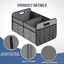Simple Deluxe Car Trunk Organizer for
