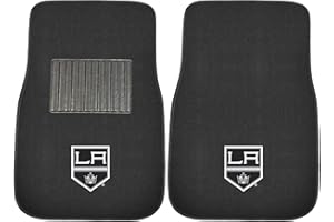 FANMATS NHL Unisex-Adult 2-Piece Embroidered Team Logo Car Mat Set
