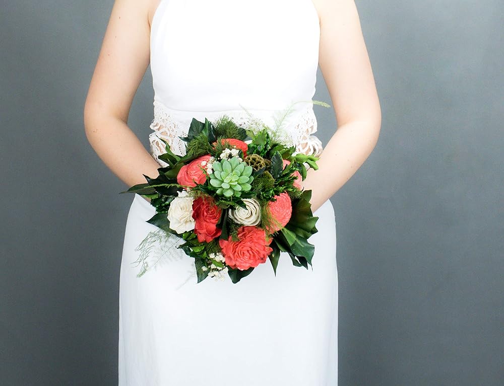 tropical bridesmaid bouquet