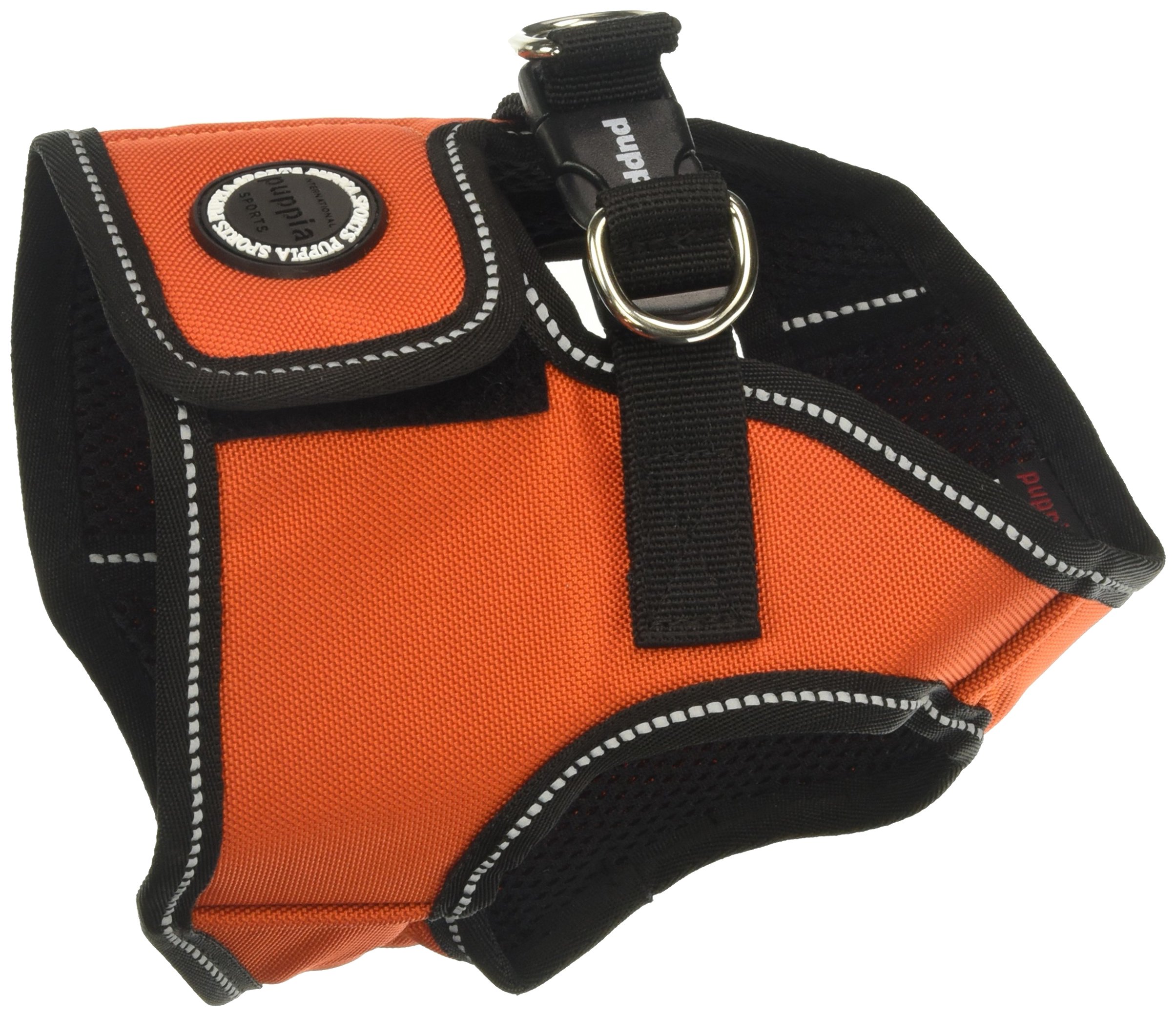 Puppia PLRA-HB9323-OR-M Type B Trek Harness, Orange, Medium