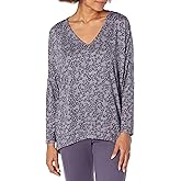 N Natori Women's Animale Cocoon Top Length 27"