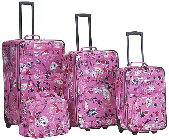 pretty luggage sets