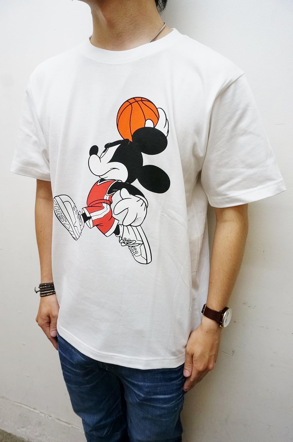 Amazon スペリオール Superior Tシャツ D Mickey S S Tee ホワイト Xxl メンズ T Shirt 半袖 バスケ ミッキーマウス ミッキー ディズニー メンズ レディース 白 White Tシャツ カットソー 通販