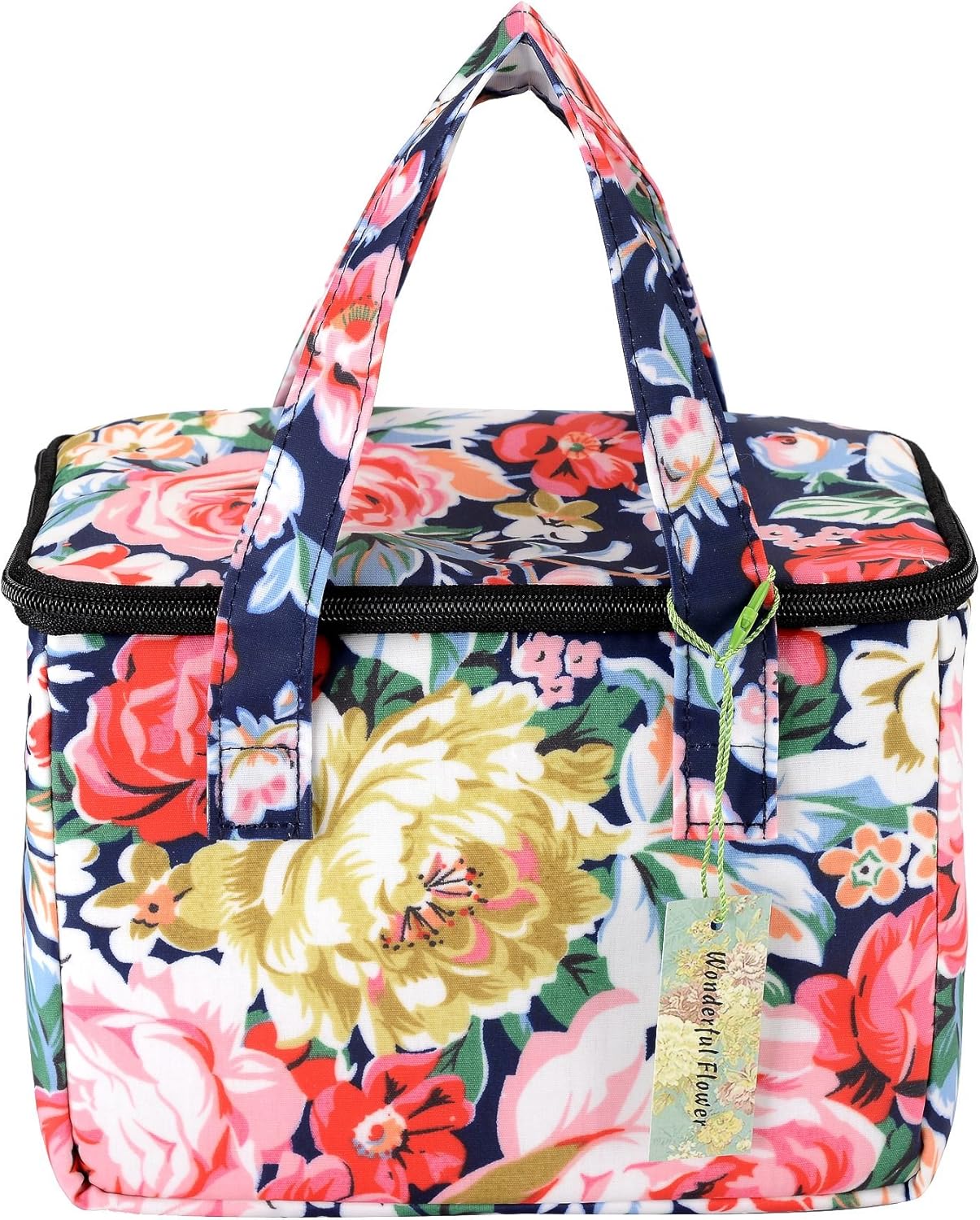 wonderful flower lunch bags