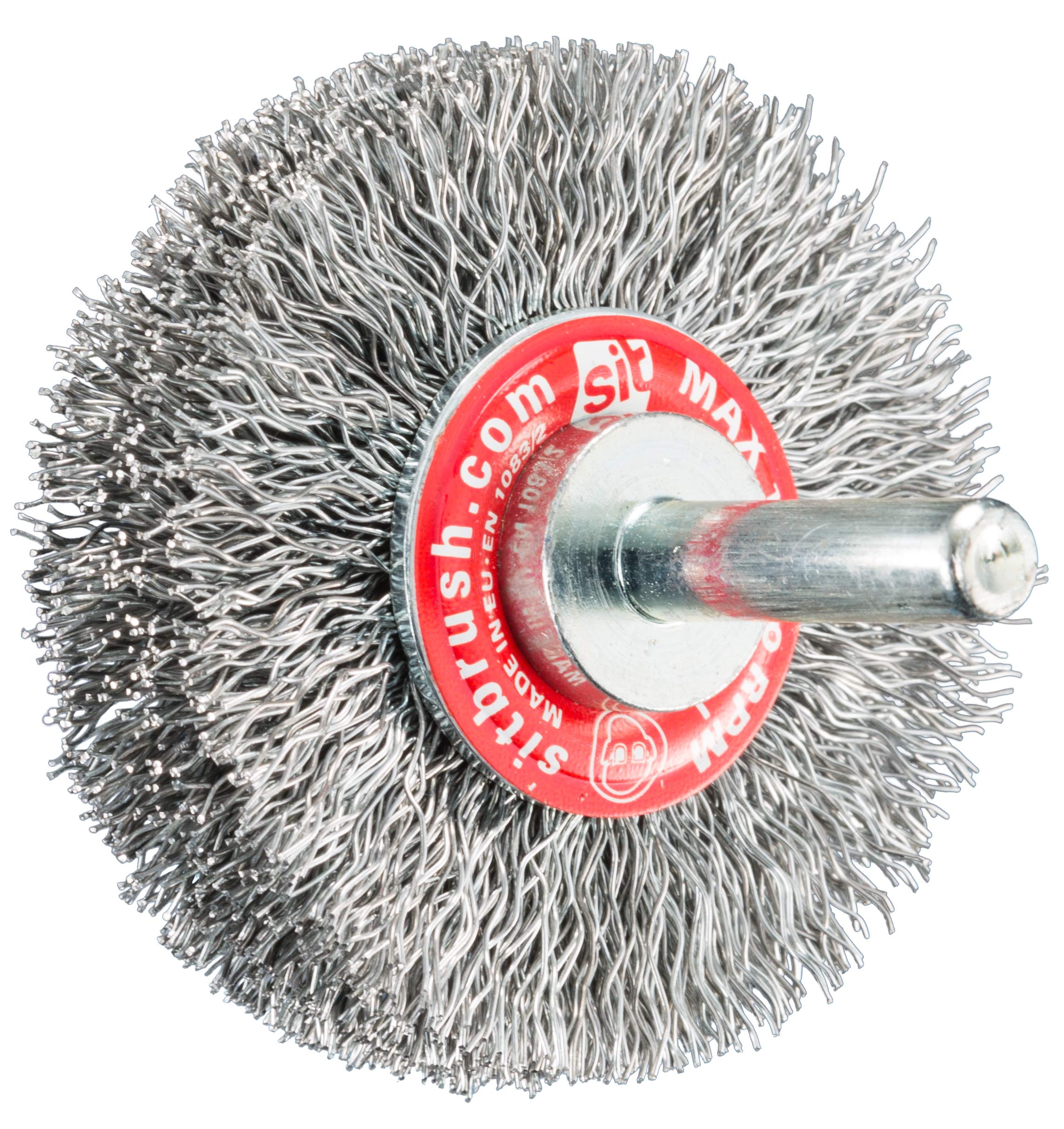 SIT Tecnospazzole SIT 0217 Brush for Corrugated Wire Drill in Steel - GG 73 mm Blister-Ø: 70 mm, Ø=70 mm