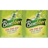 Benefiber Stick Pack Fiber Supplement, Taste Free, Dissolves Completely 28-4g(0.14oz) 2PACK TOTAL 56 STICKS