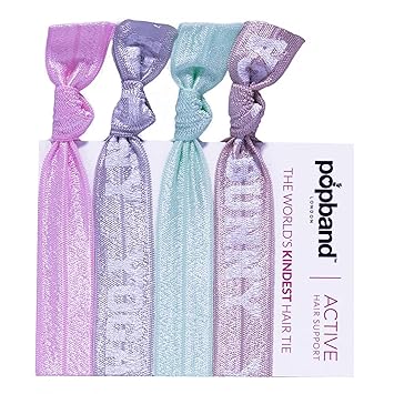 Buy Popband Active Sport Hair Ties Yoga Bunny Down Dog Online At