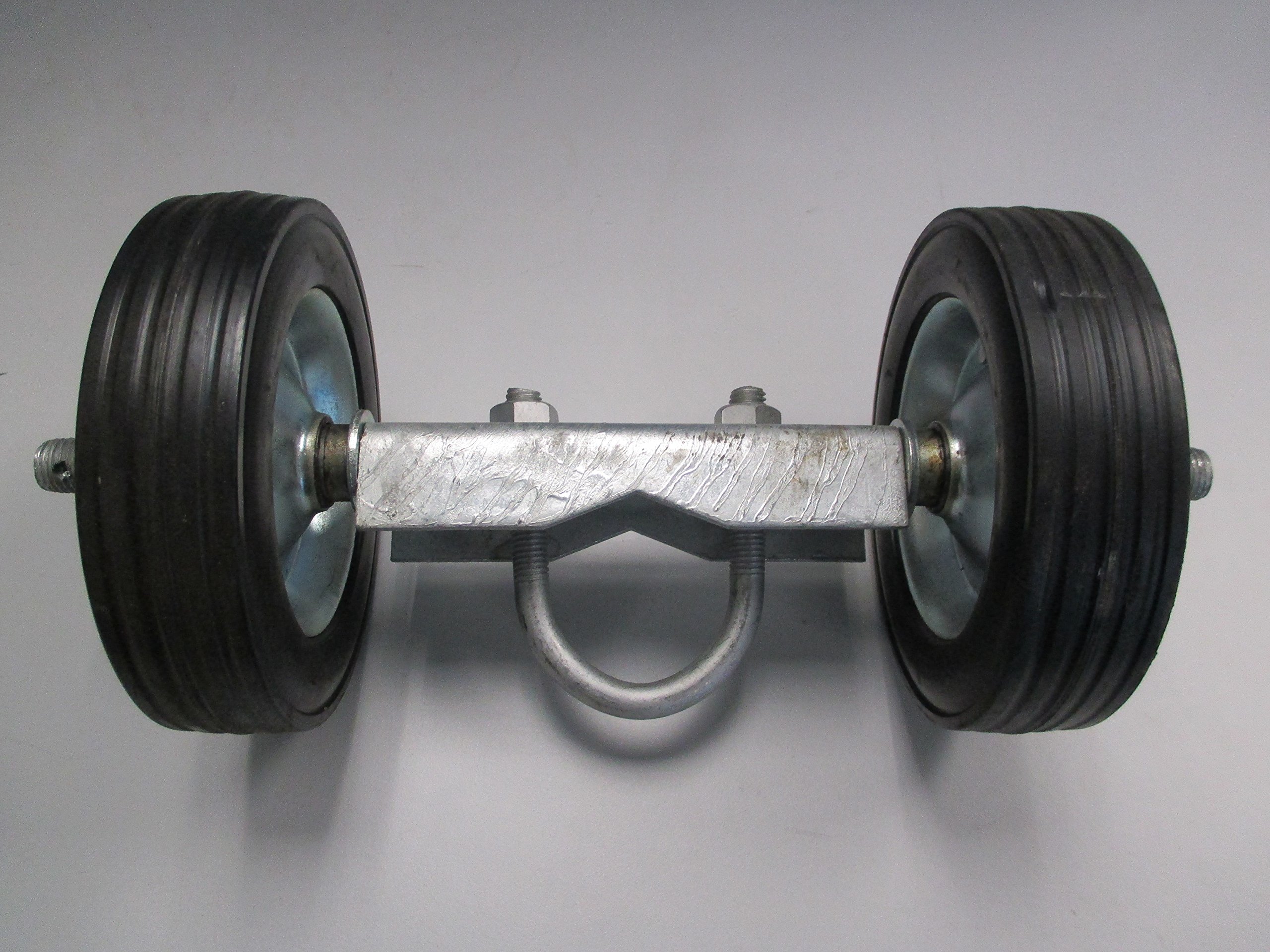 6" ROLLING GATE CARRIER WHEELS for chain link fence rolling gates