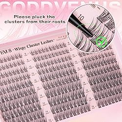 Goddvenus Lash Clusters Kit 9-14mm Wispy Eyelash