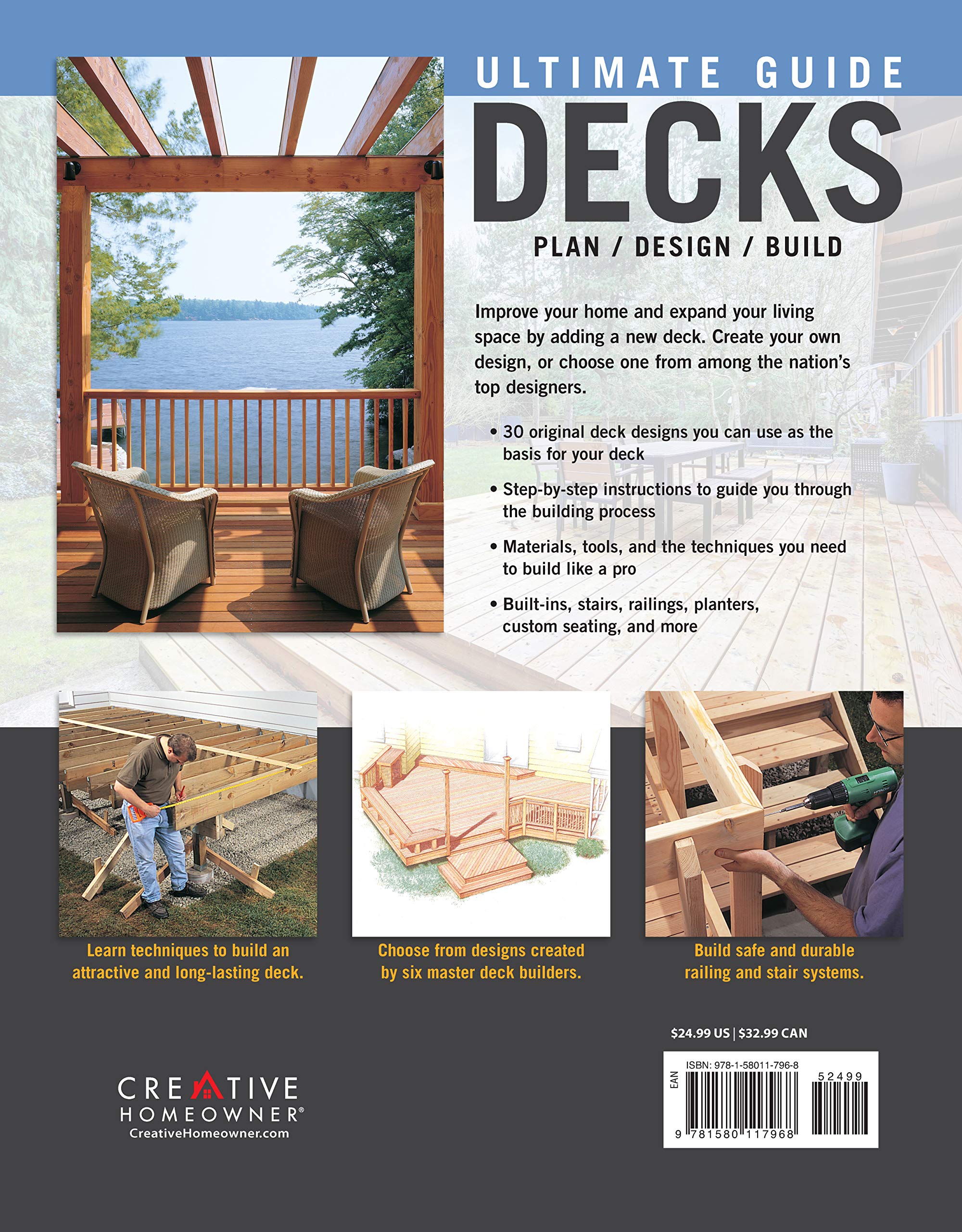 deck over living space construction on Ultimate Guide Decks 5th Edition 30 Projects To Plan Design And Build Creative Homeowner Over 700 Photos Illustrations With Step By Step Instructions On Adding The Perfect Deck To Your Home Editors Of