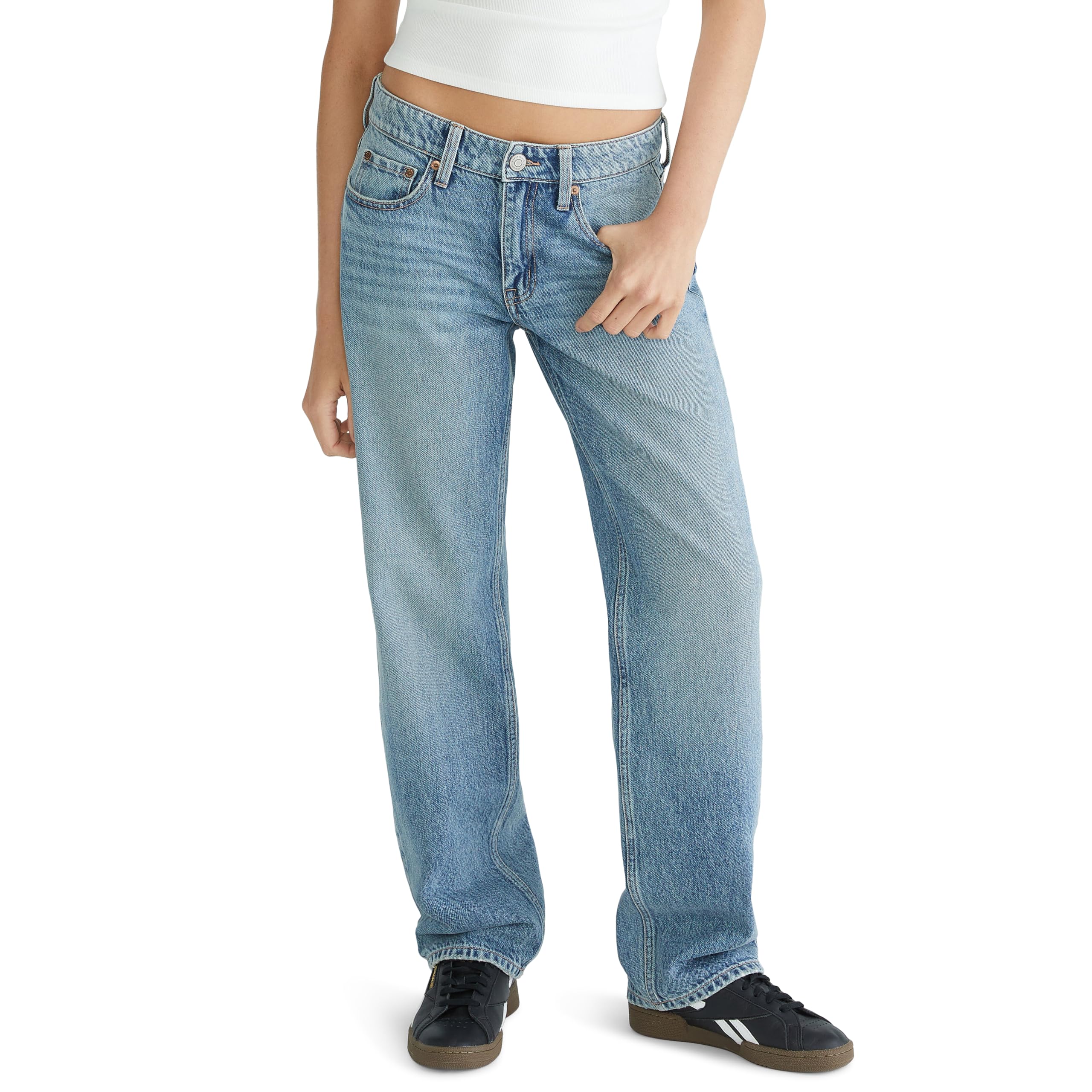 Low-Rise Baggy Jean, Medium WASH, 16R