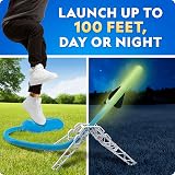 Blue Marble NATIONAL Air Rocket Launcher Toy Glow 30 Meters view 2