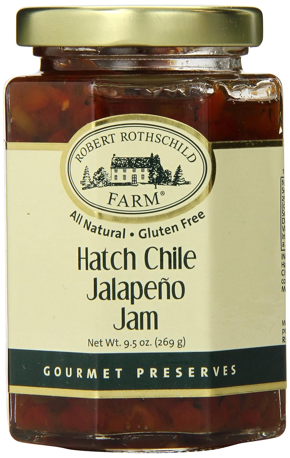 Robert Rothschild Farm Jam, Hatch Chile Jalapeno, 9.5