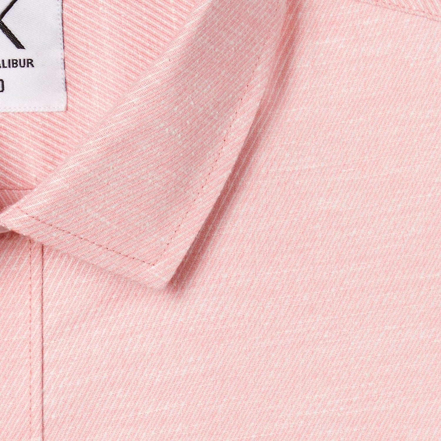 ex by excalibur men's solid regular fit formal shirt (pack of 2)