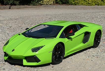 WIM-SHOP RC Lamborghini Aventador mit Akku + Licht 1:10 48cm Ferngesteuert 2,4-GHz