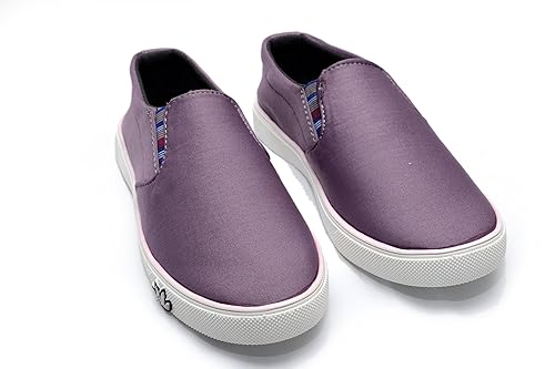 magenta loafers