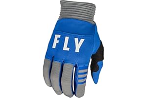 Fly Racing 2023 Adult F-16 Gloves (Blue/Grey, Large)